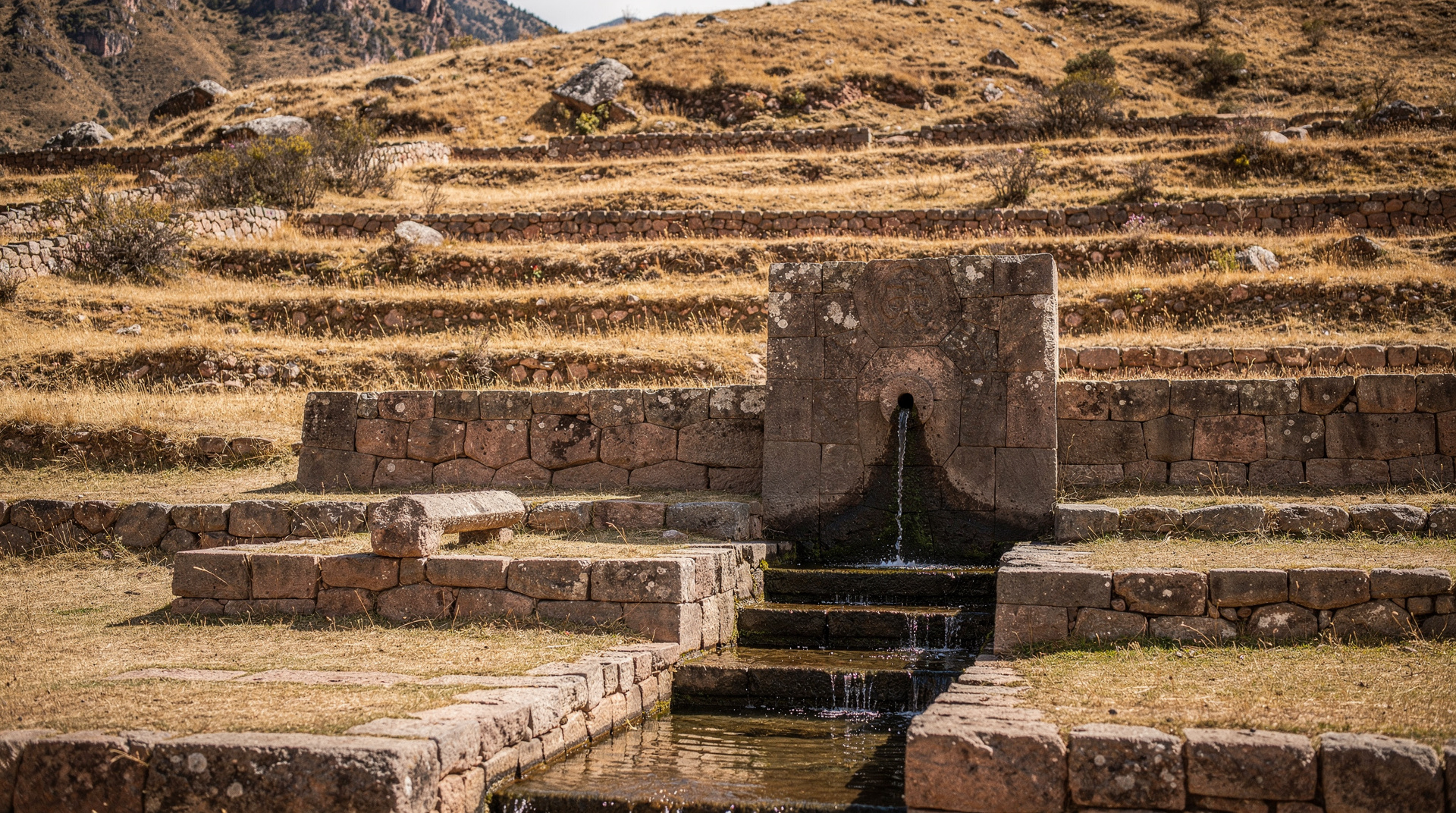 Tambomachay, Q'enqo and Puca Pucará, Cusco and Peru