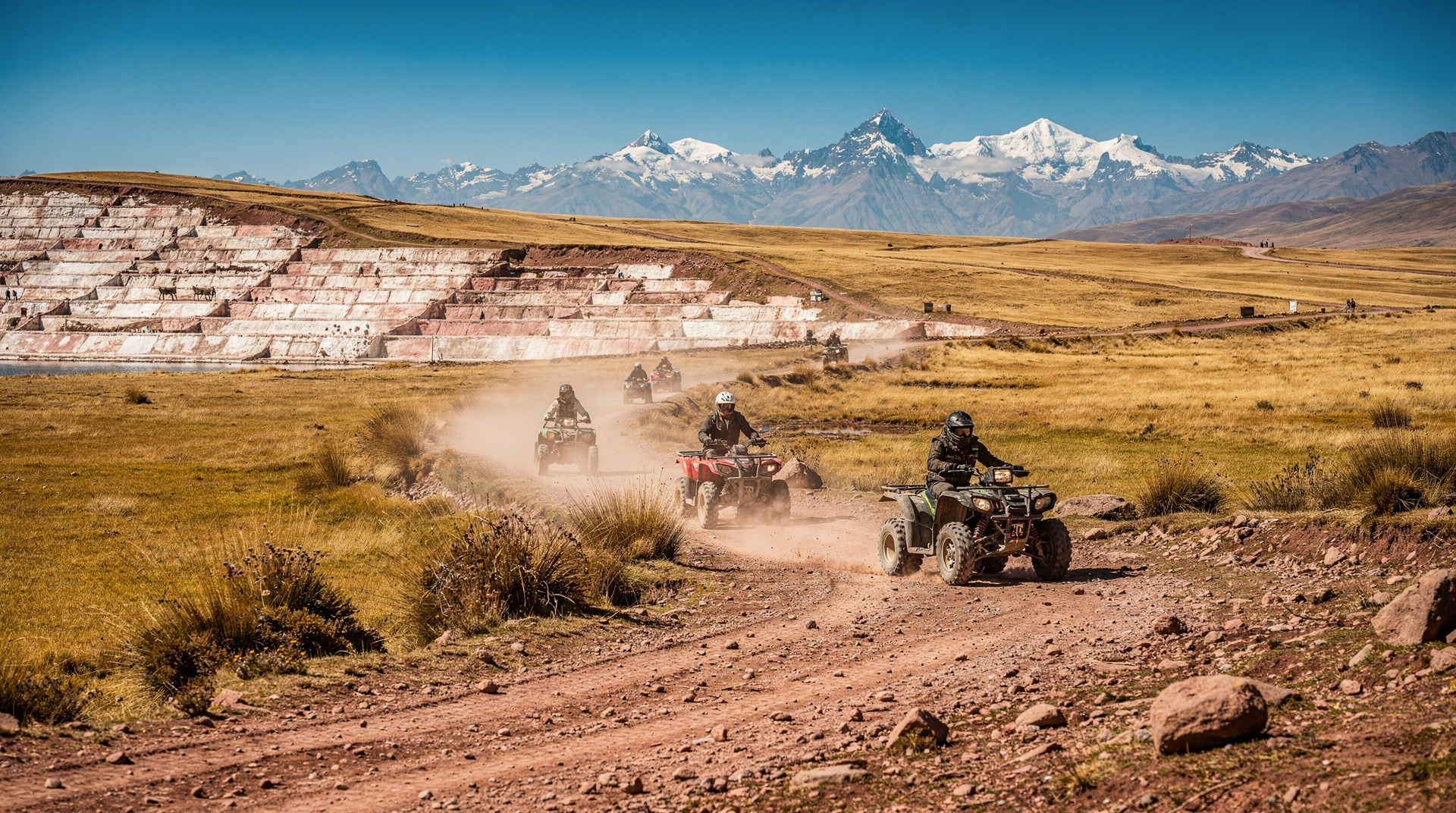 Adventure — White-water rafting on the Urubamba, zip-lining, ATV quad tours, paragliding and