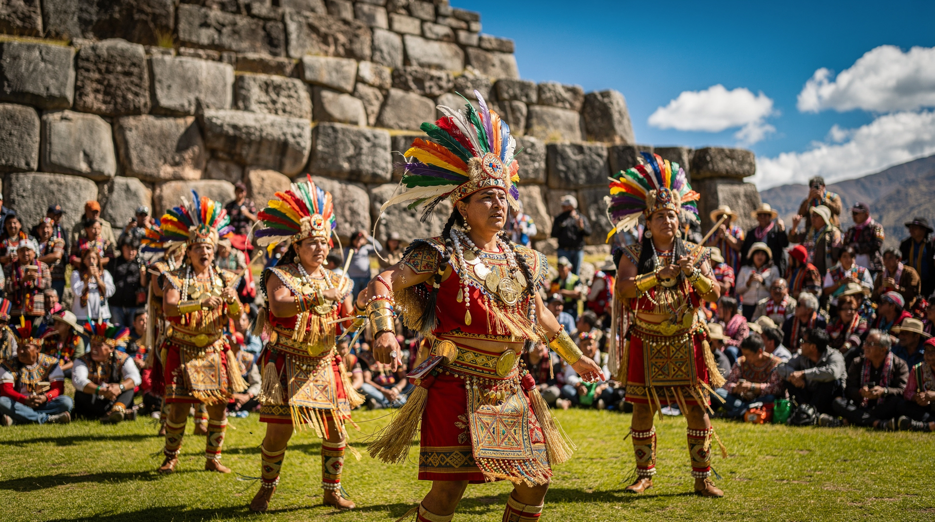 Culture & festivals — Inti Raymi at Sacsayhuaman, Corpus Christi, Cusco Week (June) and the Andean fes